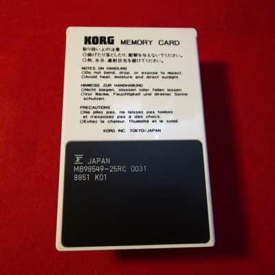 KORG M1 PCM Program Cards MSC-03 / MPC-03 "DRUMS 1" Tested Expedited Free shipping image 9