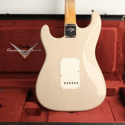 Fender Custom Shop 1969 Stratocaster Journeyman Relic Rosewood Fingerboard Faded Vintage Blonde CZ585783 image 2