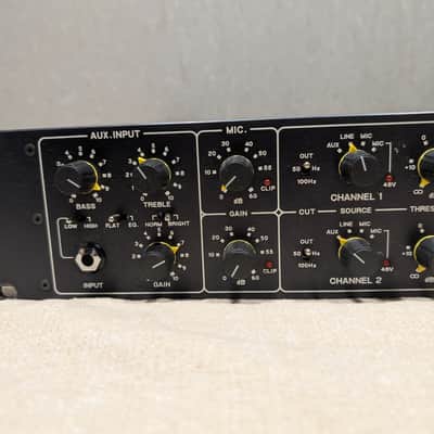 Drawmer 1960 2-Channel Mic Pre / Compressor 1993 - Present - Black image 3