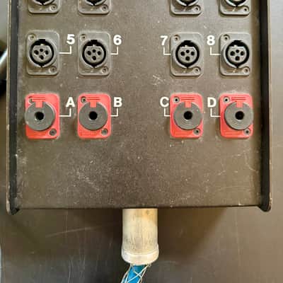 Whirlwind Medusa Audio Snake - 8 XLR inputs, 4 TS outputs, 100’ image 2