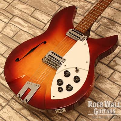 Rickenbacker  1997 Rose Morris  1989 - Fireglo  F-Hole Tom Petty 330 image 1