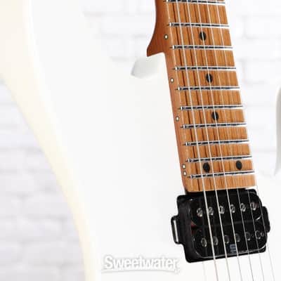 Ibanez Prestige AZ2402 Electric Guitar - Pearl White Flat (AZ2402PWFd2) image 6