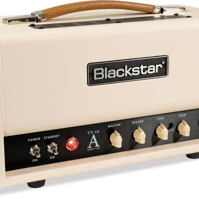 Blackstar TV-10 A 10-watt Amplifier Head - 6L6 Cream image 1