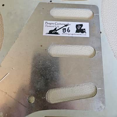 Fender Stratocaster Aged Relic 3 ply Pickguard Mint Green 62 hole pattern 59-62 image 7