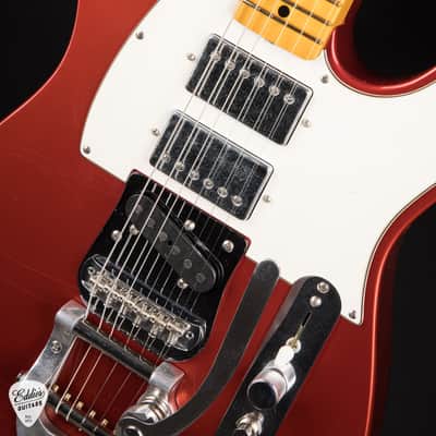 Fender Stories Collection Mike Campbell Red Dog Telecaster, Maple Fingerboard - Red Dog Red image 13