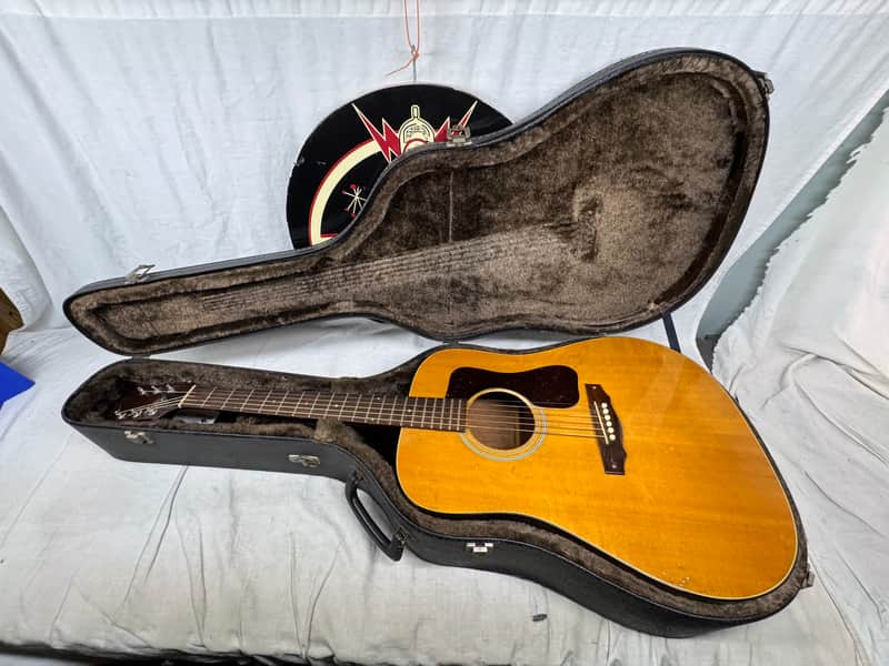 Guild D-15M d15m Acoustic Guitar with Case 1975 image 1