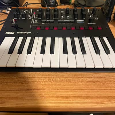 Korg Monologue Monophonic Analog Synthesizer 2016 - Present - Black image 1