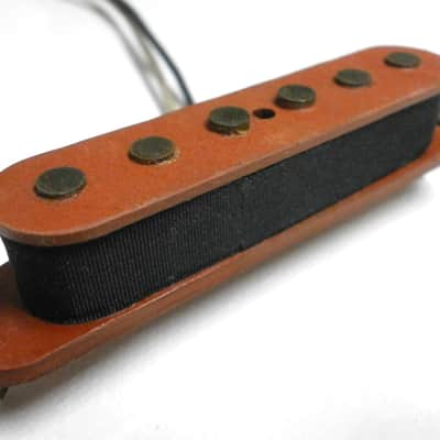 RELIC  Stratocaster Frankenstrat NECK PICKUP Eddie Van Halen Pickup Q AGED Strat EVH Frankie Red image 3