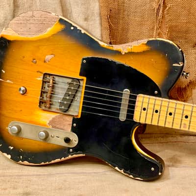 Nash T-52 with B Bender System 2022 - 2 Tone Sunburst image 9