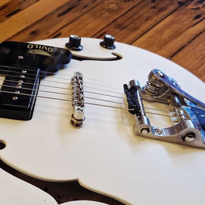 Guild Jet 90 Archtop (Satin White) image 7