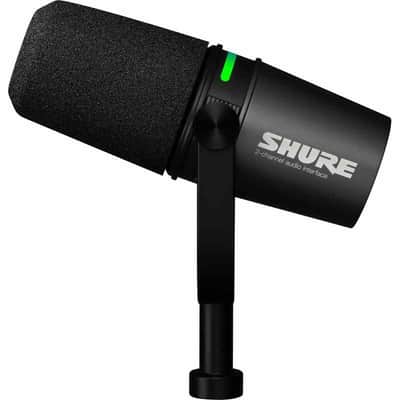 SHURE MV7I Bureau / Podcast - Microphone avec interf image 5
