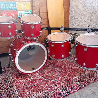 DW Collector Series Lacquer 22",10",12",14",16". 1980s. image 10