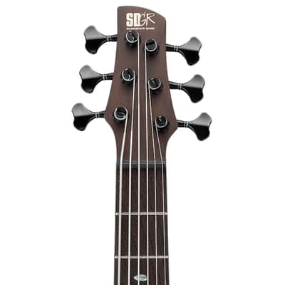 Ibanez SR1356B DUF 6 String Electric Bass. Dual Mocha Burst Flat with Bag image 5
