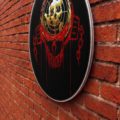Megadeth, United Abominations, Tour of Duty, 22" Bass Drumhead image 3