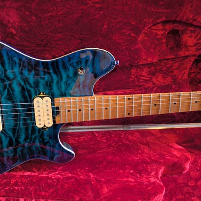 EVH Wolfgang Special 2021 - Blue Clorine Burst image 7