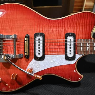 Powers Electric A-Type Select Maple PF42 CamTail - Cosmo Red #B426 image 1