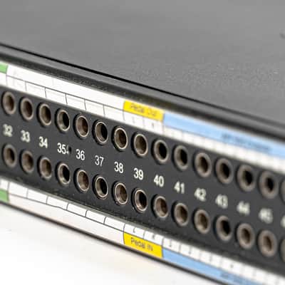 Bittree 968 2x48 TT Patchbay 1RU TRS Audio, ELCO, Stereo Spacing image 6