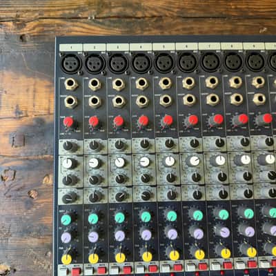 Soundcraft EFX12 12-Channel Mixer PA System Desk with Effects 2010s - Black image 3