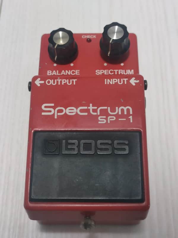 1978 Boss SP-1 Spectrum Equalizer Black Label Made in Japan Silver Screw Serial #7000 May 1978 image 1