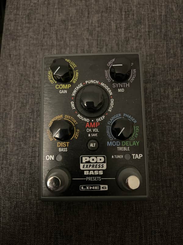 Line 6 POD Express Bass 2024 - Present - Grey / Black image 1