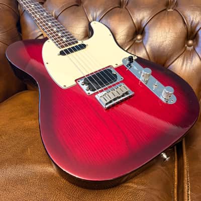 1989 Fender Telecaster Plus V1 - Crimson Burst image 5