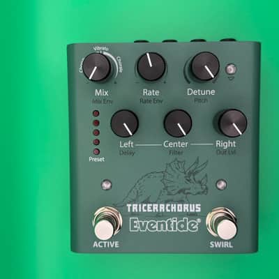 🦖 Eventide TriceraChorus Pedal 2021 - Green image 2