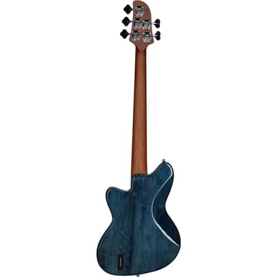 Ibanez TMB405 Talman Electric Bass, Cosmic Blue Starburst image 5