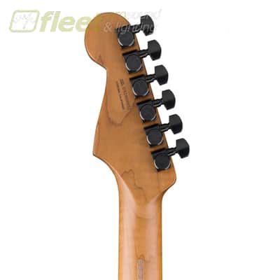 Fender USA Limited Edition American Professional II Stratocaster, HSS, Roasted Flame Maple Fingerboard Gold Night - 0173912771 image 5