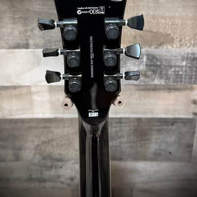 ESP LTD EC-1000S Electric Guitar - Black Fluence (LEC1000SBLKF) image 2