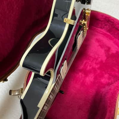 Cool Z Les Paul Custom Type heelless Deep Joint Circle Fretting System Ebony Made in Japan image 16