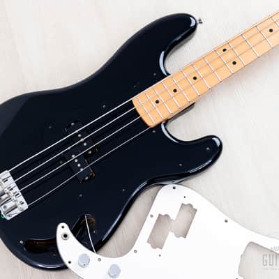 1990 Fender Precision Bass ‘70 Vintage Reissue PB70-700 Black w/ Ash Body, Japan MIJ Fujigen image 21