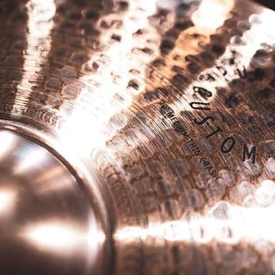 MEINL PAC20MTC Pure Alloy Custom Medium Thin Crash 20 Zoll Becken image 7