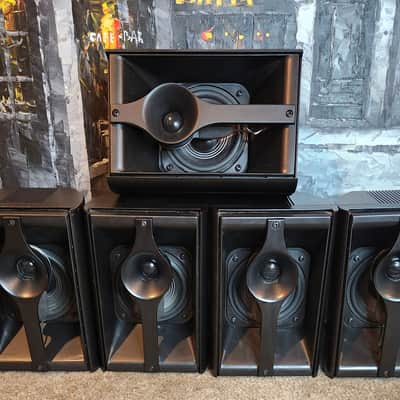 Klipsch Klipsch Rebel KSS-2 is a 2-way, horn-loaded bookshelf speaker 1997 - Black image 3