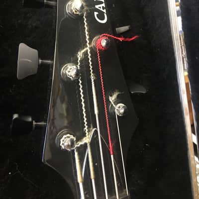 Carvin LB75F 92-94 Black Fretless 5 String Bass w/ Original Hard Shell Case image 4