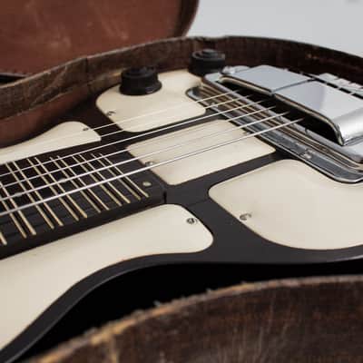 Rickenbacker Model B-6 Lap Steel Electric Guitar, c. 1948, period chipboard case. image 14
