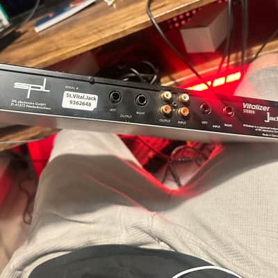 SPL 9736 Stereo Vitalizer Jack Signal Processor 1997 - 2003 - Black w/ Blue Lightning image 7