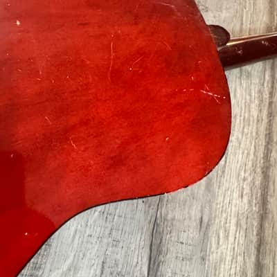 Kay Silvertone Sears Roebuck S501K 1970 - Sunburst Flamed image 15