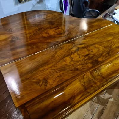 Restored Bechstein London Baby Grand Piano Walnut SP25940 - Sherwood Phoenix Pianos image 10