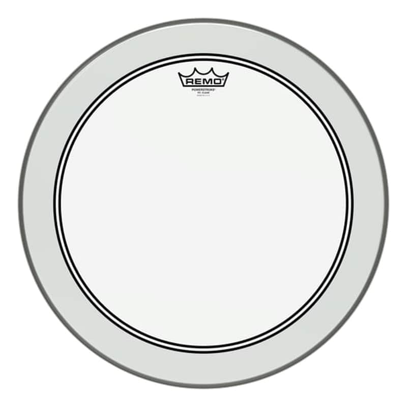Remo Powerstroke P3 24'' Clear Bass Drumhead image 1