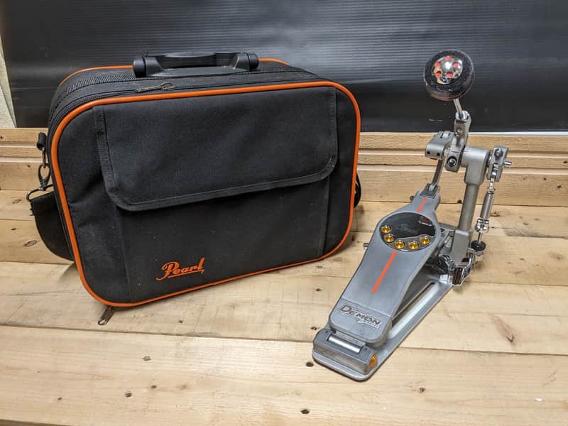 Pearl P3000D Eliminator Demon Direct-Drive Single Bass Drum Pedal 2010s - Silver / Grey image 1