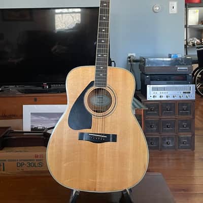 Yamaha FG-450-S-L 1980's Beautiful Solid Spruce Top | Reverb