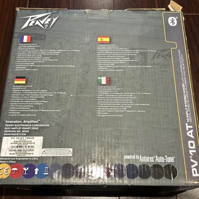 Peavey PV 10 AT Mixer with Auto-Tune and Bluetooth Compatible image 3