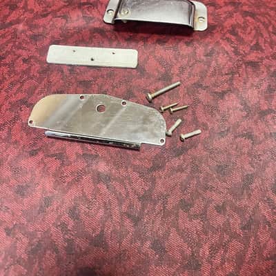 Harmony Rocket H 53 Vibrato Whammy Tremolo Tailpiece Assembly 1960s 1950s image 2
