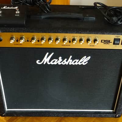 Marshall DSL40C 2-Channel 40-Watt 1x12" Guitar Combo 2012 - 2017 - Black image 1