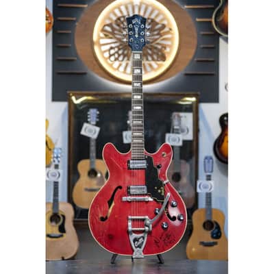 1967 Guild Starfire V cherry image 2