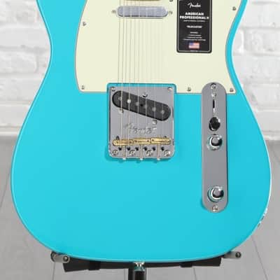 Fender American Professional II Telecaster - Miami Blue with Maple Fingerboard (TeleAP2MMBd1) image 5