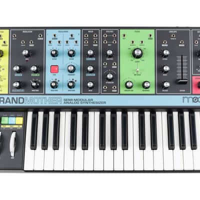 Moog Grandmother Semi-Modular Analog Keyboard Synthesizer [USED]