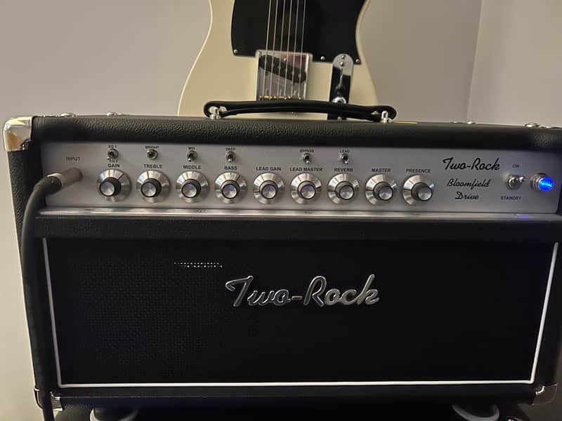 Two Rock Bloomfield Drive 100/50 Head and 2x12 Cab 2024 - Black image 1