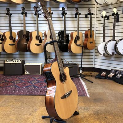 Yamaha NTX1 Nylon String Acoustic-Electric Guitar Natural image 5