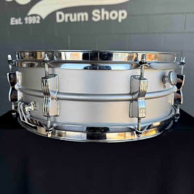 Vintage 1970's Ludwig Acrolite 5x14" Aluminum Snare Drum (Rm 4) image 4